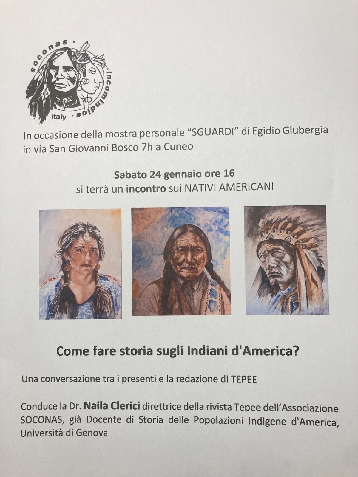 Come fare storia sugli Indiani d'America ? Conduce Naila Clerici