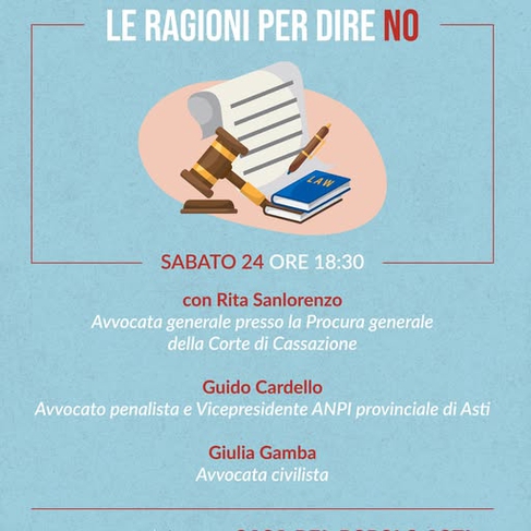 Verso il referendum per la riforma della magistratura - Le ragioni per dire NO