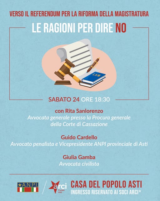 Verso il referendum per la riforma della magistratura - Le ragioni per dire NO