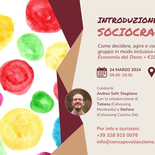 Introduzione alla Sociocrazia: l'arte di fare e decidere assieme