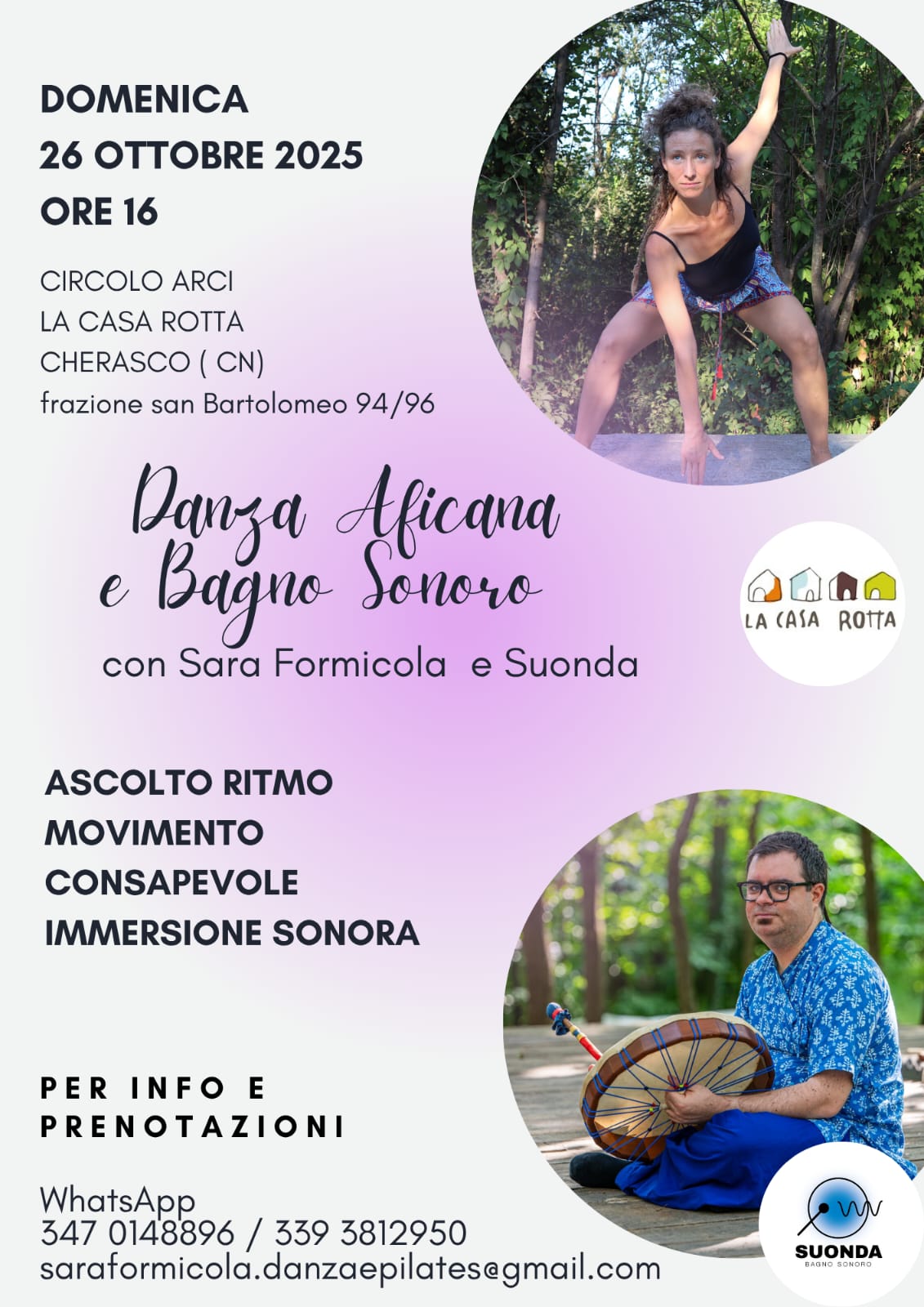 Danza e bagno sonoro