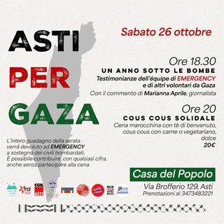 ASTI PER GAZA