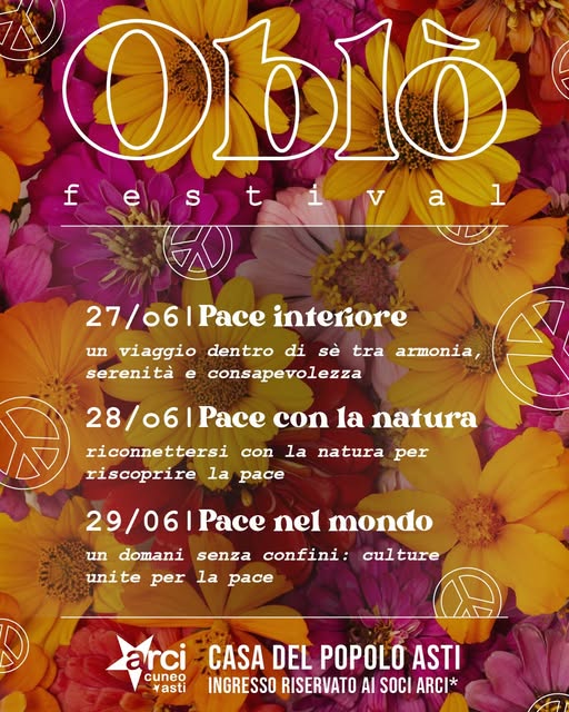 OBLO' FESTIVAL - CASA DEL POPOLO ASTI