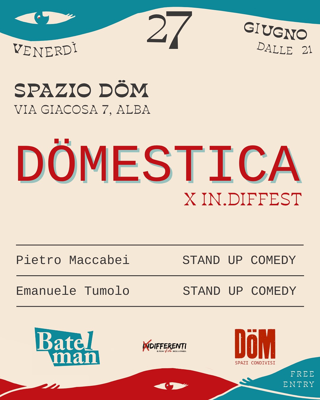 Stand up comedy con Emanuele Tumolo // Un ragazzo d’oro