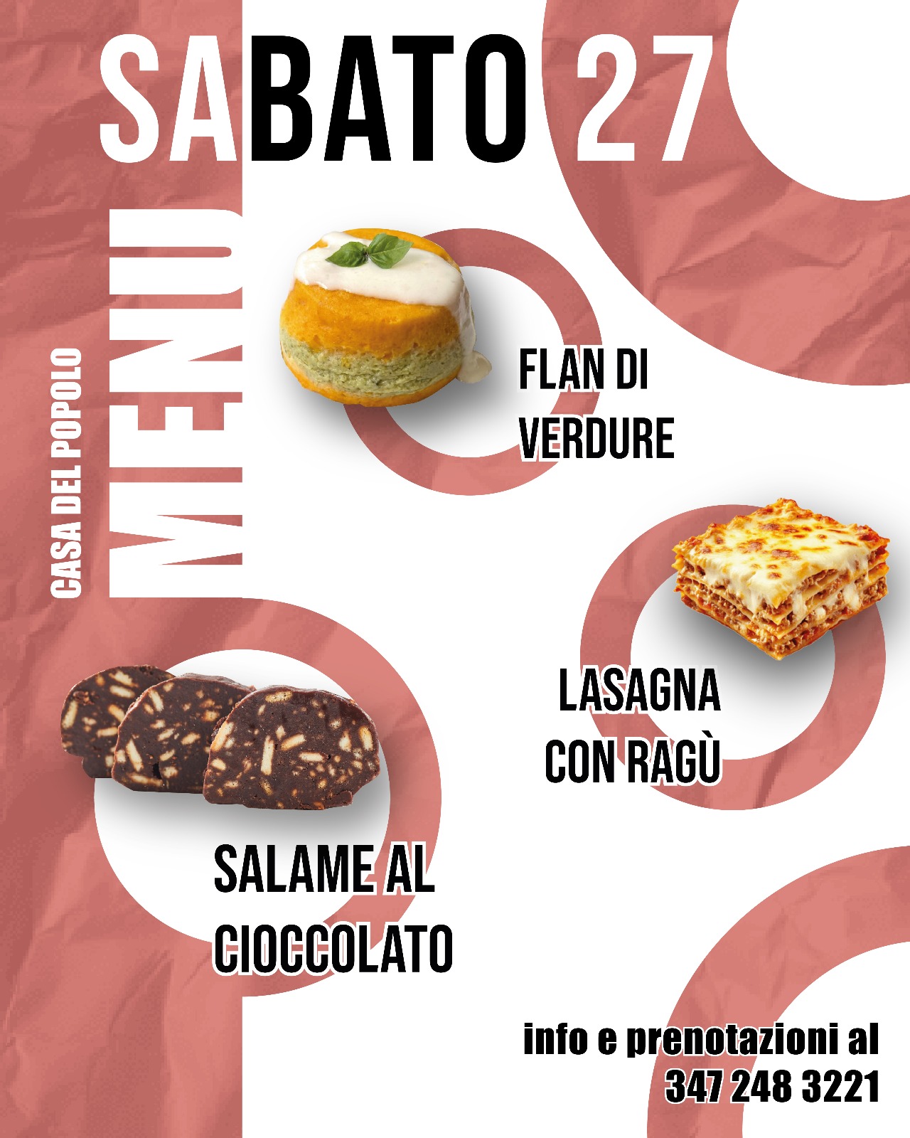 Cena alla Casa del Popolo di Asti