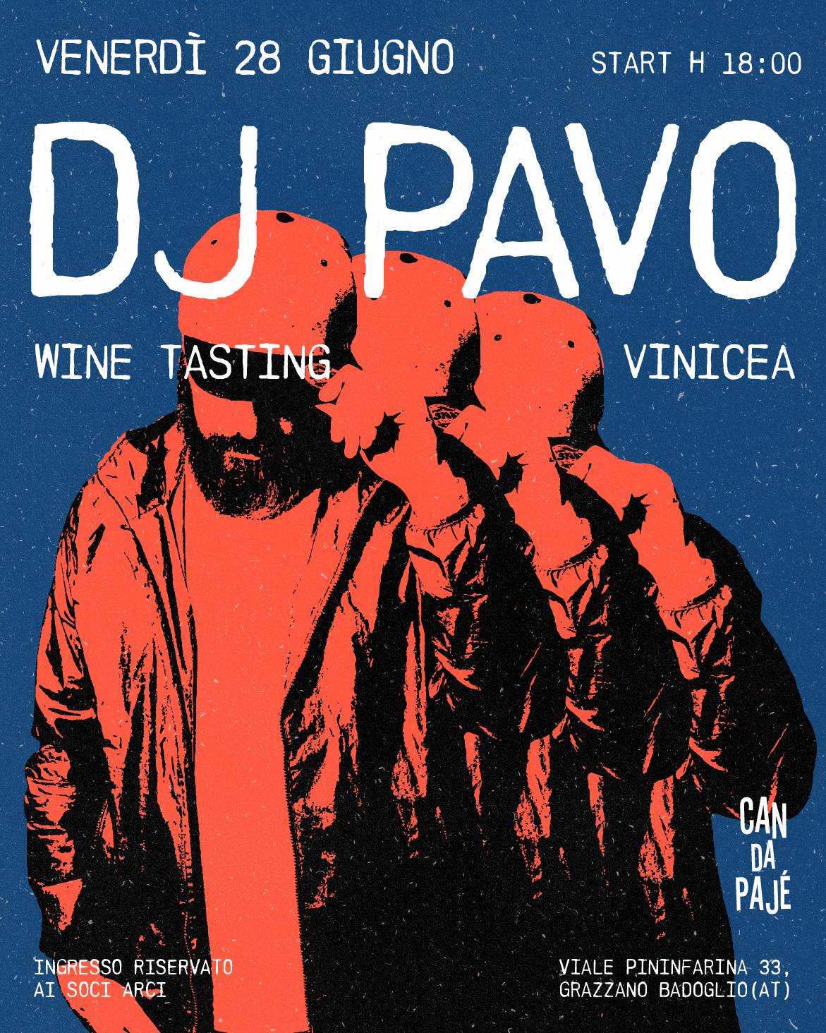DJ PAVO AFROBEAT + WINE TASTING VINICEA