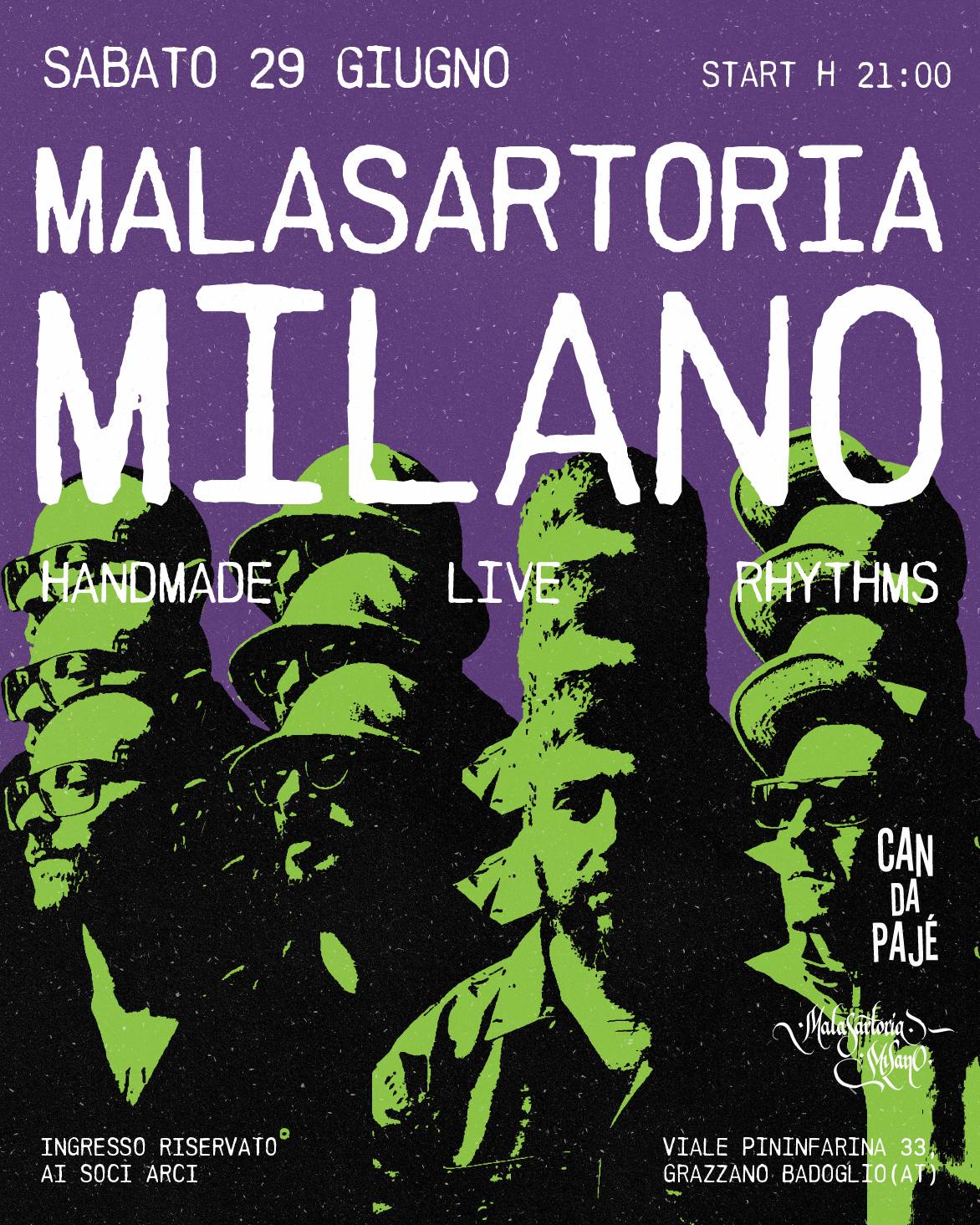 MALASARTORIA MILANO LIVE BAND