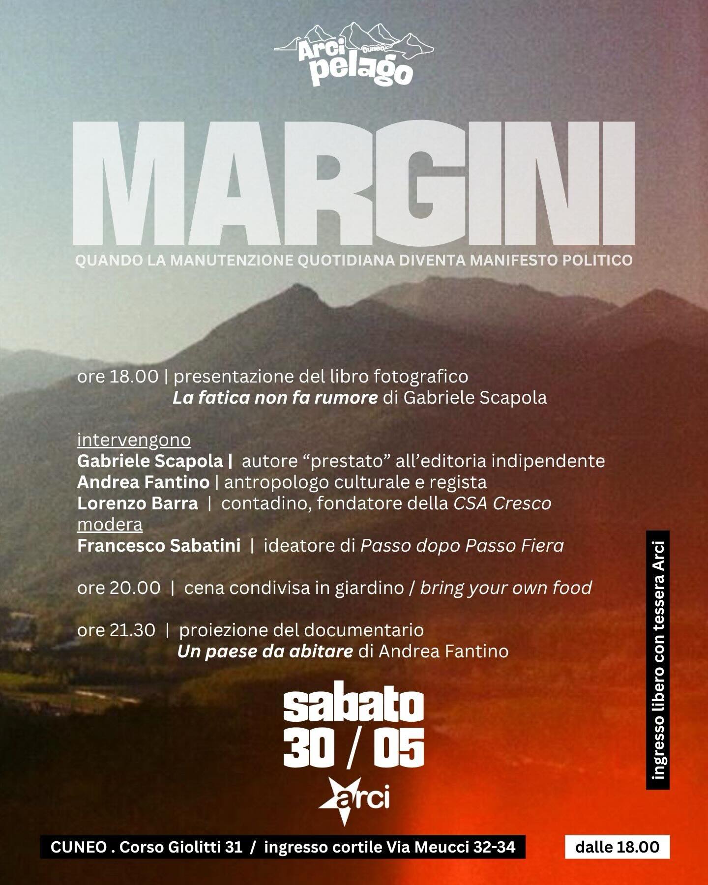 MARGINI - Quando la manutenzione quotidiana diventa manifesto politico