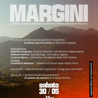 MARGINI - Quando la manutenzione quotidiana diventa manifesto politico