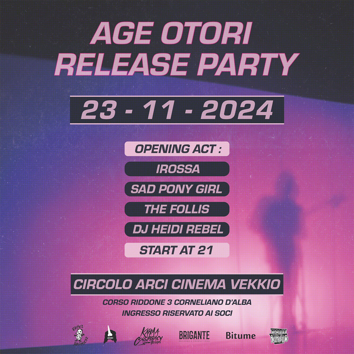 AGE OTORI - Release Party