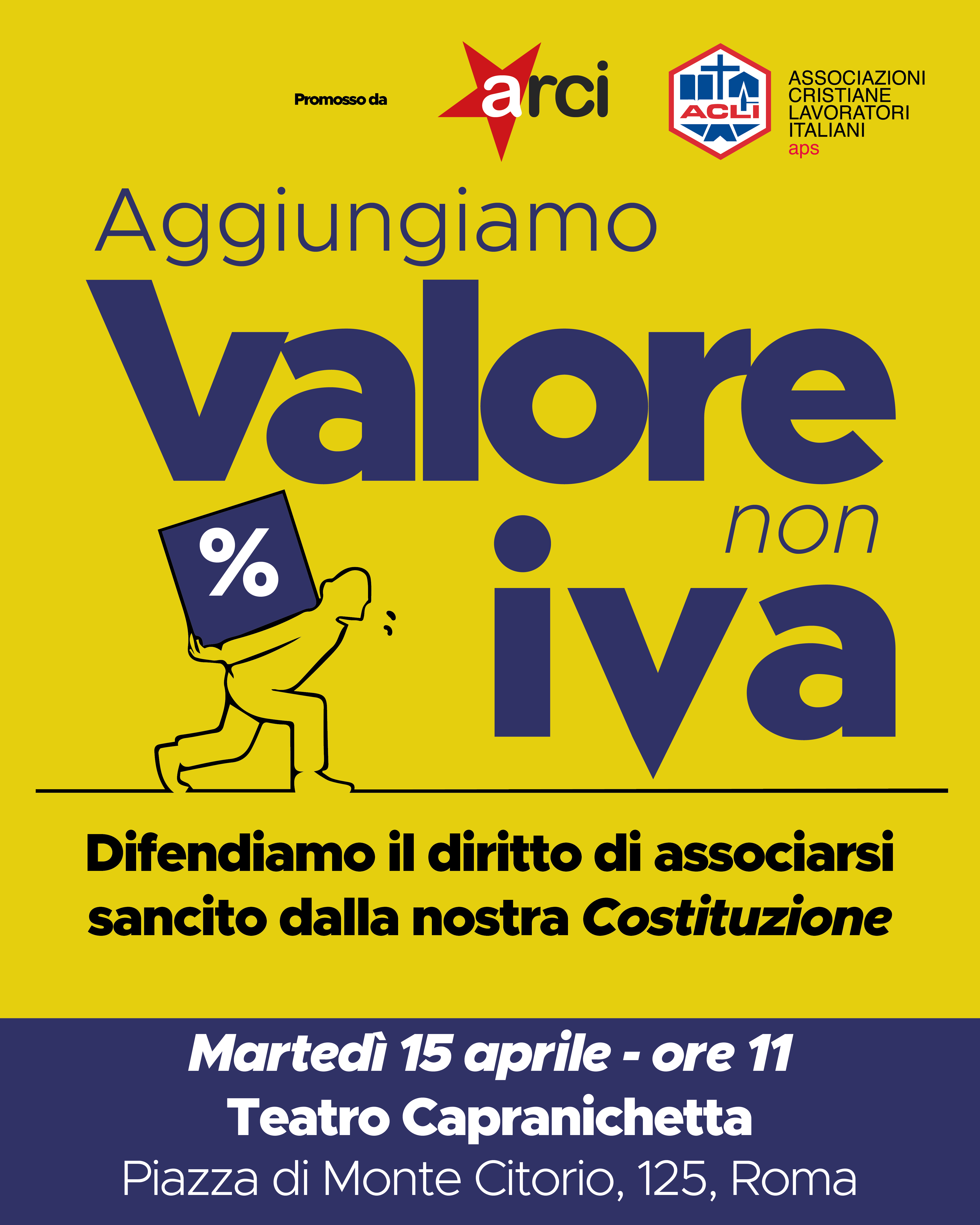 Aggiungiamo Valore, Non IVA