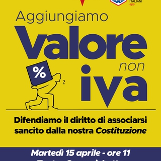 Aggiungiamo Valore, Non IVA