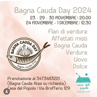 Bagna Cauda Day alla Casa del Popolo