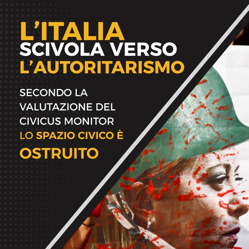 L’Italia come l’Ungheria di Orbán: secondo il rating di Civicus Monitor nel nostro Paese sono a rischio le libertà democratiche