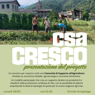 CSA CRESCO - presentazione del progetto