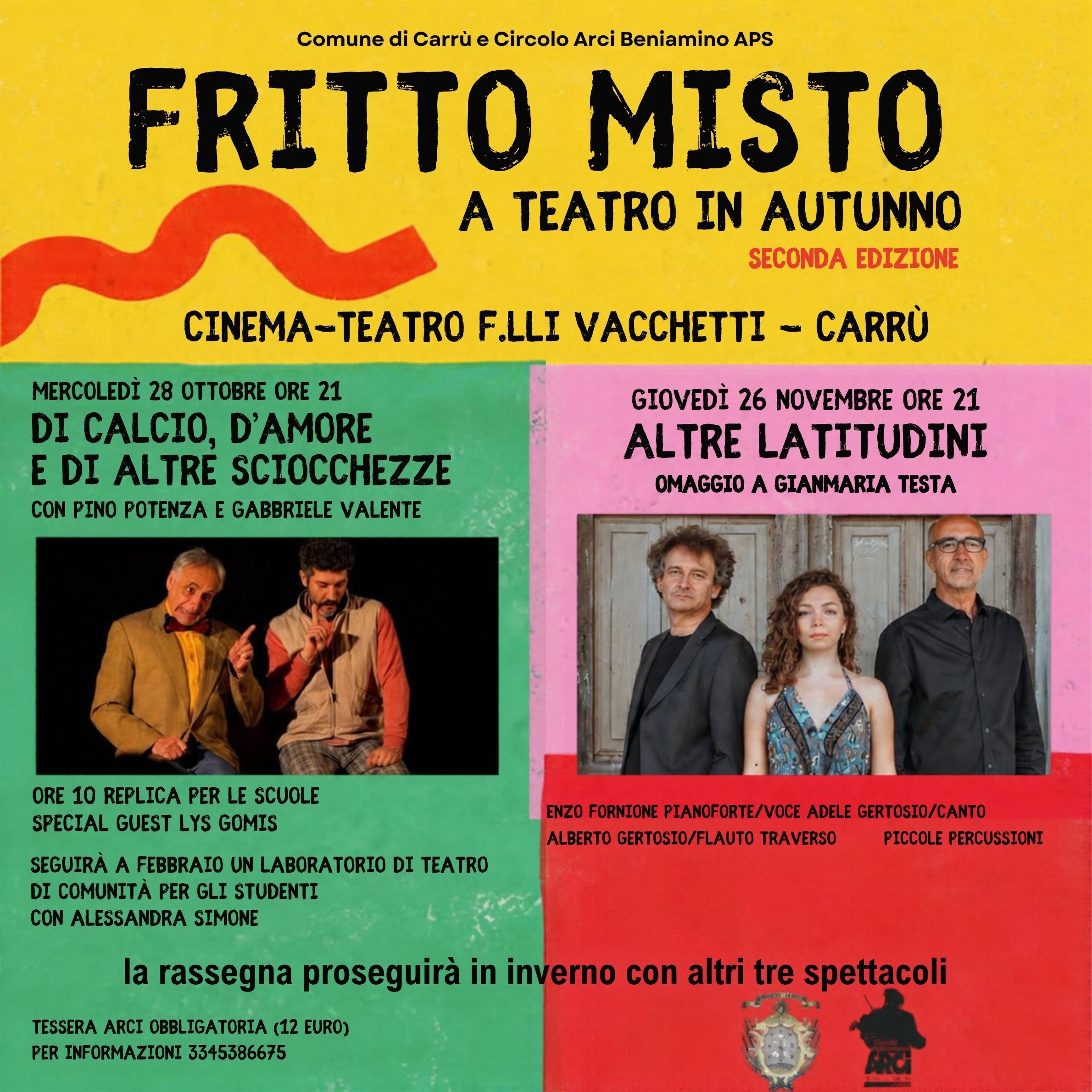 FRITTO MISTO - A Teatro in Autunno Seconda Edizione