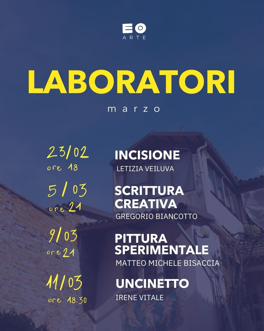 Laboratori Marzo - EO ARTE