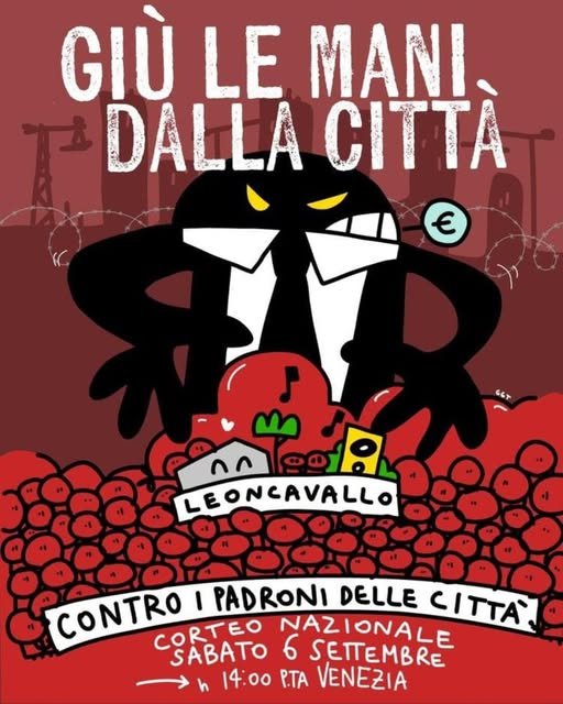 GIÙ LE MANI DAGLI SPAZI SOCIALI