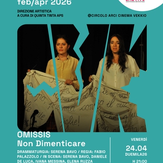 Spettacolo teatrale "[OMISSIS] – Non dimenticare"- produzione Tékhné Teatro - Le Notti della Liberazione 