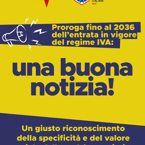 Proroga fino al 2036 per l’entrata in vigore dell’IVA: una buona notizia!