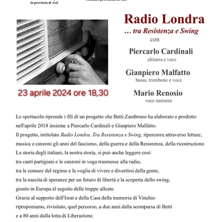 Radio Londra ... tra Resistenza e Swing