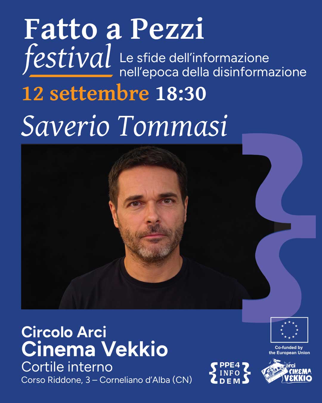 SAVERIO TOMMASI - FATTO A PEZZI FESTIVAL