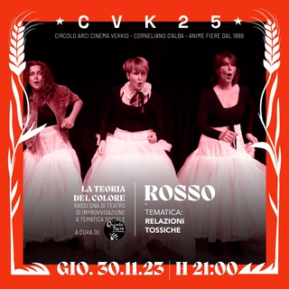 Spettacolo "Rosso" - Rassegna Teatrale "La Teoria del Colore"