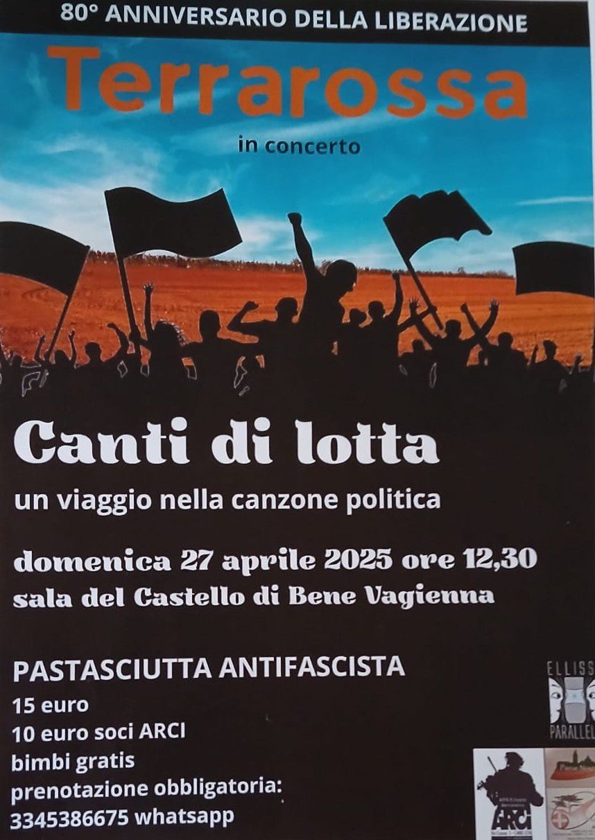 Terrarossa in concerto - Canti di lotta 