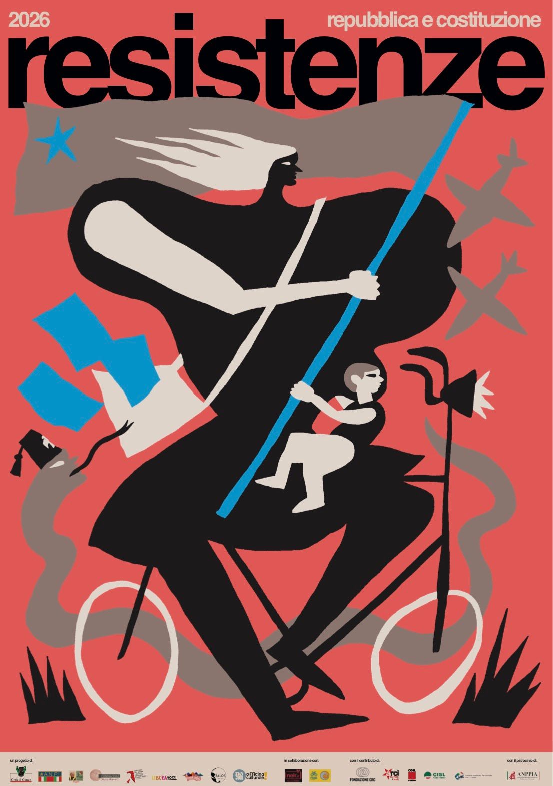 Cuneo celebra l’81° Anniversario della Liberazione con la rassegna “Resistenze 2026 – Repubblica e Costituzione”